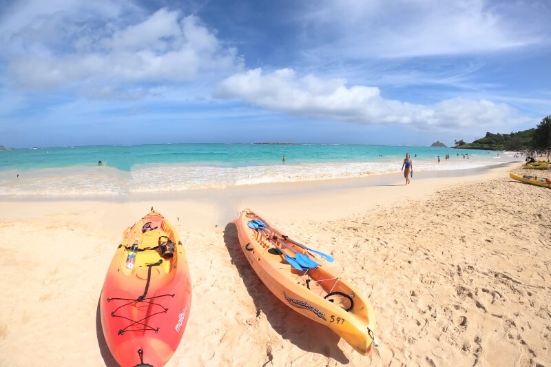 ハワイでおすすめのビーチ「カイルアビーチ」