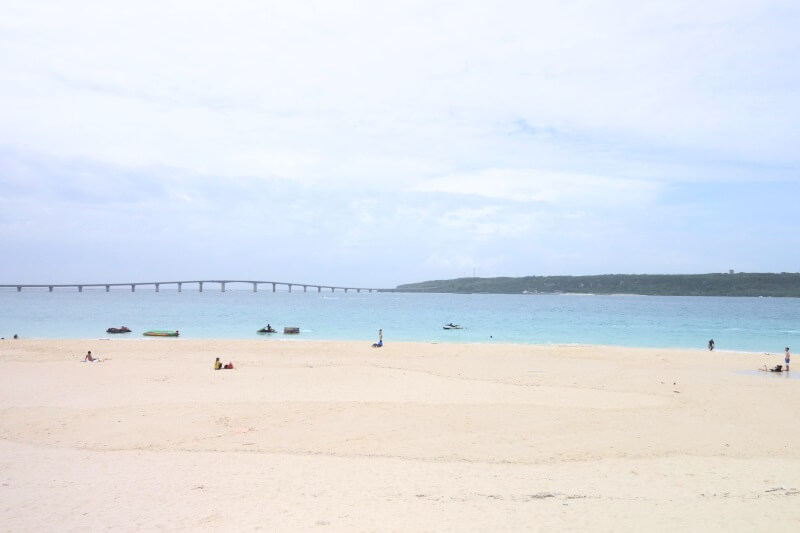 宮古島で海水浴がおすすめのビーチ「与那覇前浜ビーチ」