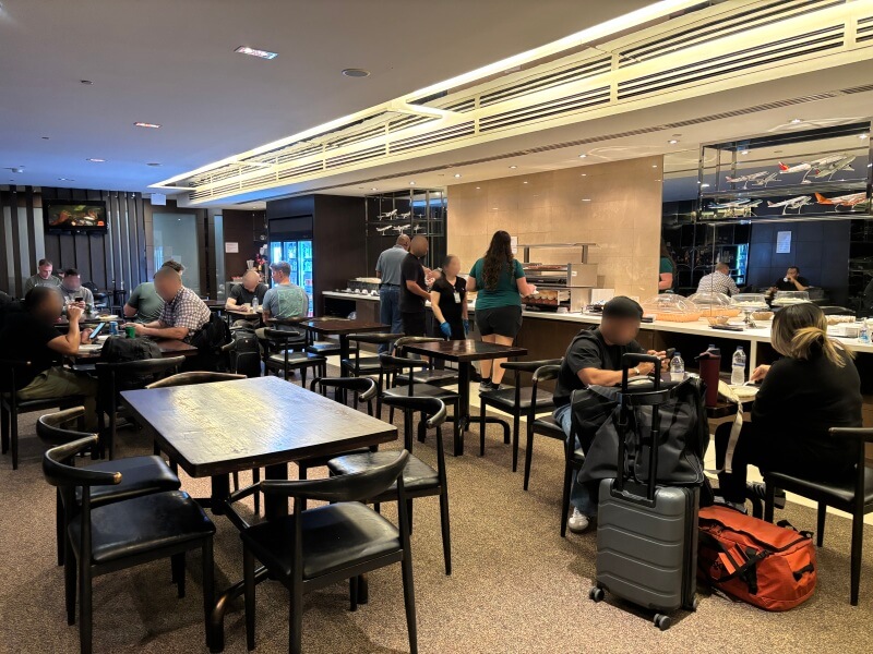 グアム国際空港のプライオリティパスラウンジ「Sagan Bisita」の中の雰囲気