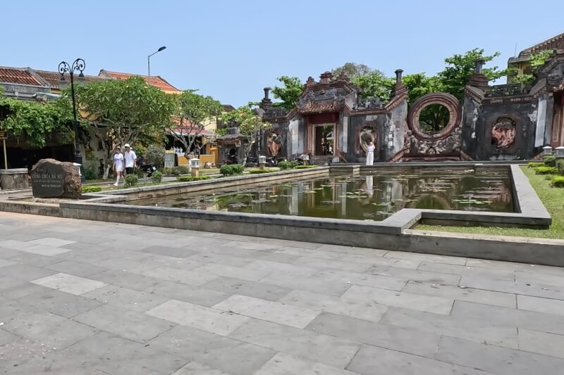 ホイアン旅行記1日目、旧市街の入り口辺りの景色