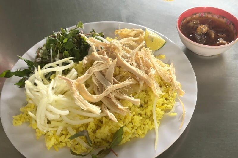 ホイアン旅行記3日目に食べたチキンライス