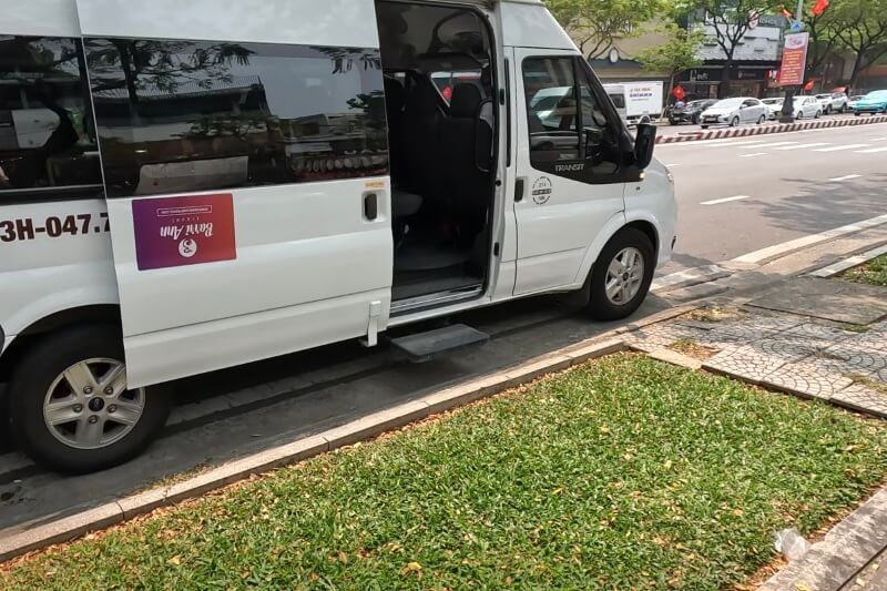 ダナン旅行記1日目、ダナン市内に到着したところ