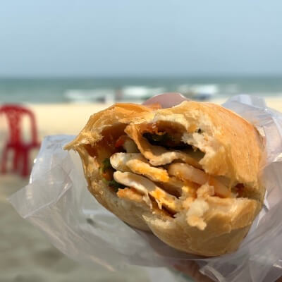 ダナン旅行記2日目に食べたバインミー