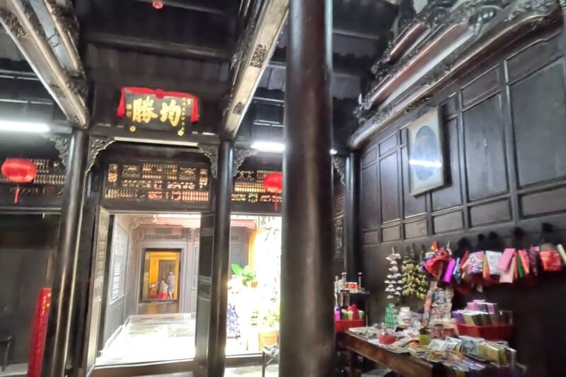 ホイアン旧市街の観光チケットで見学したクアンタンの家