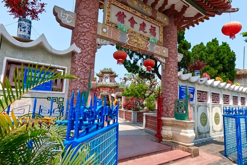 ホイアン旧市街の観光チケットで見学した福建会館