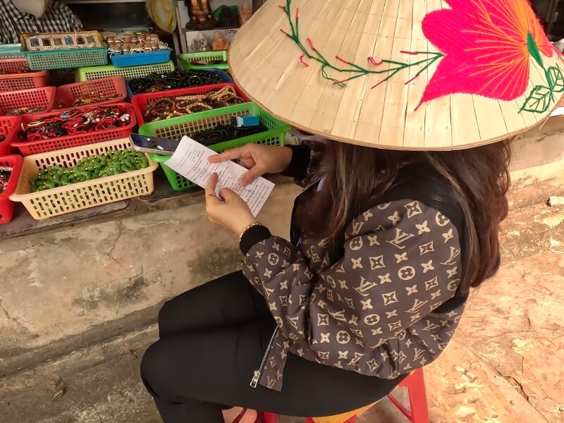 五行山（マーブルマウンテン）Gate1のチケット確認場所