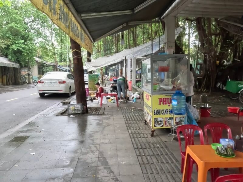 フエ旅行記4日目、旧市街の屋台