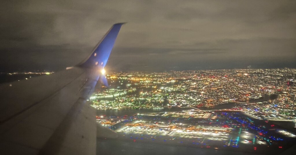 ユナイテッド航空搭乗記