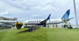 ユナイテッド航空のグアム⇔チュークの搭乗記